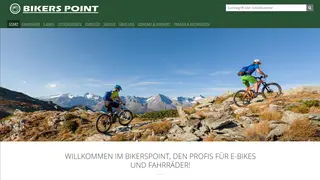 Website van Bikers Point