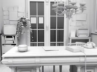 3D-visualisatie van de studie