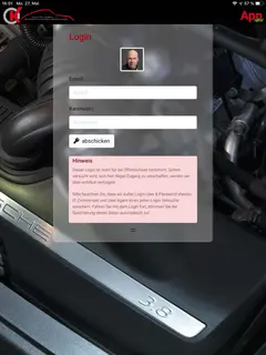 Een screenshot van de OK-app, die is gemaakt met ilumi CMS.